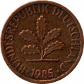 ФРГ 1 пфенниг 1985 год - J