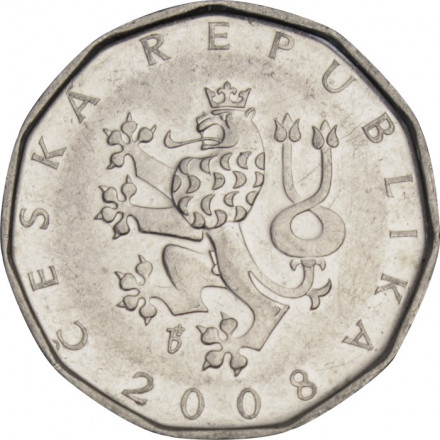 Чехия 2 кроны 2008 год