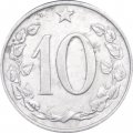 Чехословакия 10 геллеров 1963 год