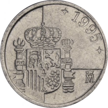 Испания 1 песета 1995 год