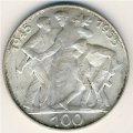 Чехословакия 100 крон 1955 год - 10 лет освобождению от Германии