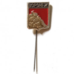 Значок-иголка Воронеж. Герб. Серия "Мытищинская микро"