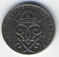 Швеция 1 эре 1942 год - Король Густав V (железо)