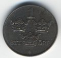 Швеция 1 эре 1942 год - Король Густав V (железо)