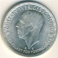 Швеция 2 кроны 1950 год - Король Густав V