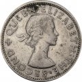 Новая Зеландия 1 флорин 1965 год - Птица Киви