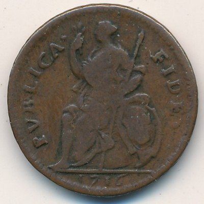 Швеция 1 далер 1716 год