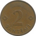 Латвия 2 сантима 1992 год