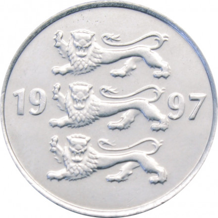 Эстония 20 сентов 1997 год