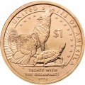 США 1 доллар 2013 год - Делаверский договор 1778 года (D)