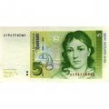 ФРГ 5 марок 1991 год - Беттина фон Арним UNC