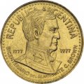 Аргентина 5 песо 1977 год - 200 лет со дня рождения Гильермо Брауна