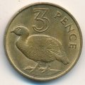 Гамбия 3 пенса 1966 год