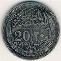 Египет 20 пиастров 1916 год