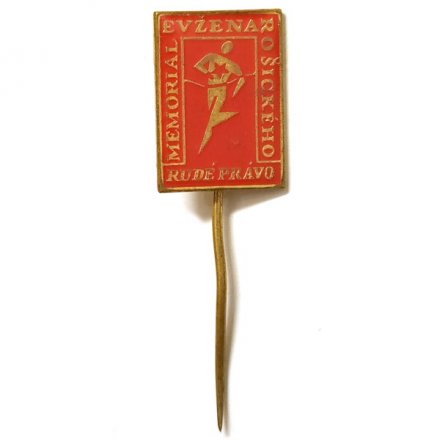 Значок-иголка Memorial Eugene Rošického. Мемориал Юджина Рошицкого. Прага. Соревнования. Легкая атлетика