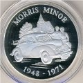 Олдерни 5 фунтов 2009 год - Британские автомобили. Morris Minor