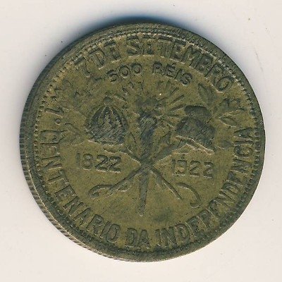 Бразилия 500 рейс 1922 год