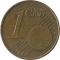 Германия 1 евроцент 2002 год (F)