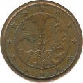 Германия 1 евроцент 2002 год (F)
