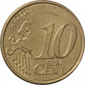 Австрия 10 евроцентов 2008 год