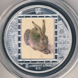 Виргинские острова 10 долларов 2011 год