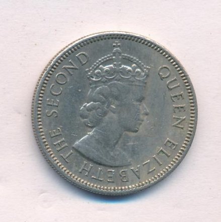 Сейшелы 1/2 рупии 1974 год