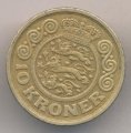 Дания 10 крон 1999 год