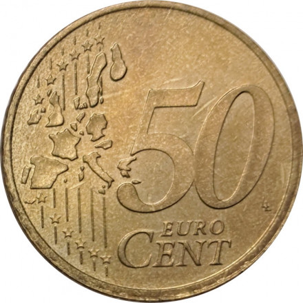 Нидерланды 50 евроцентов 2003 год