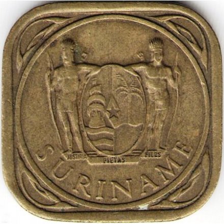 Суринам 5 центов 1971 год