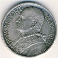 Ватикан 5 лир 1933 год