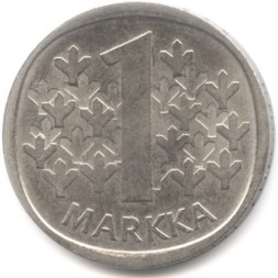 Финляндия 1 марка 1974 год