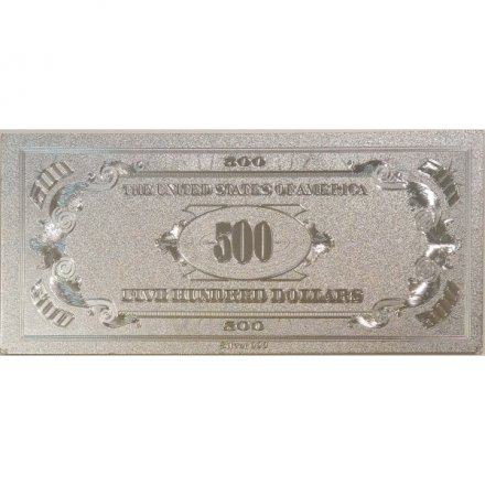 Сувенирная банкнота США 500 долларов - aUNC