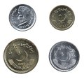 Набор из 4 монет Пакистан 2014 - 2017 год 
