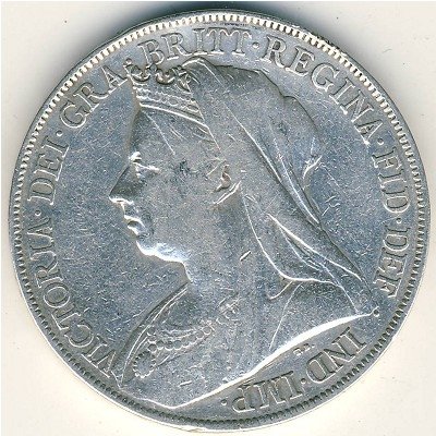 Великобритания 1 крона 1899 год