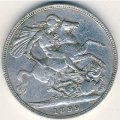 Великобритания 1 крона 1899 год