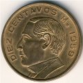 Мексика 10 сентаво 1959 год