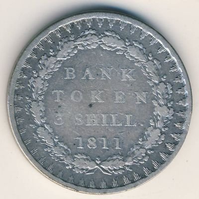 Великобритания 3 шиллинга 1811 год