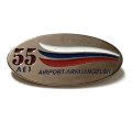Значок 55 лет Аэропорт Архангельск. Airport-Arkhangelsk (на цанге)