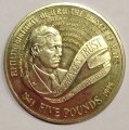 Великобритания 5 фунтов 1998 год - 50-летие принца Чарльза