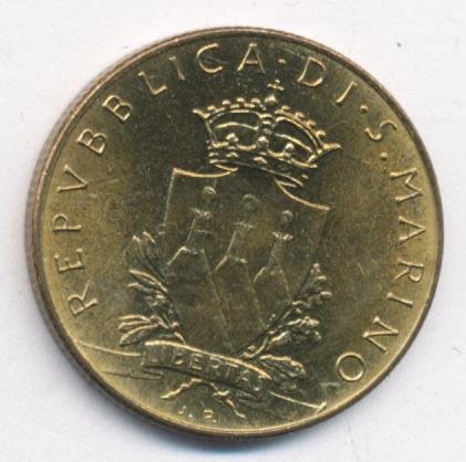 Сан-Марино 200 лир 1979 год - ФАО. Геракл и Лев