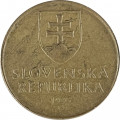 Словакия 1 крона 1995 год - Мадонна с младенцем