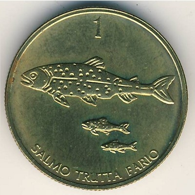 Словения 1 толар 1992 год