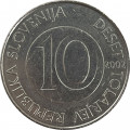 Словения 10 толаров 2002 год