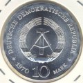 ГДР 10 марок 1970 год