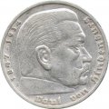 Третий Рейх 5 рейхсмарок 1936 год (Орел без свастики, E)