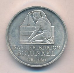 Германия 10 евро 2006 год - Карл Фридрих Шинкель