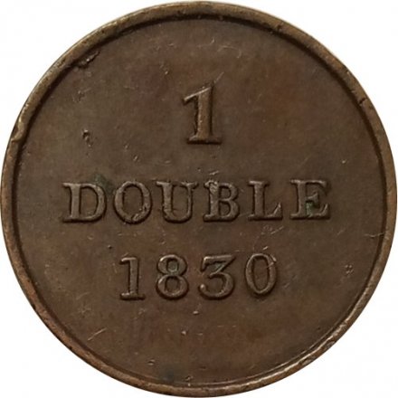 Гернси 1 дубль 1830 год