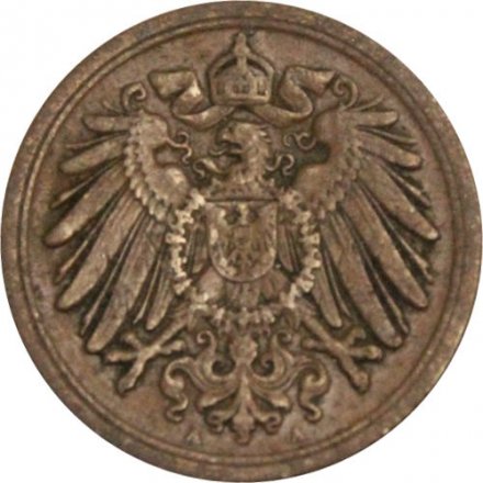 Германия 1 пфенниг 1906 год (A)