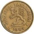 Финляндия 10 пенни 1964 год