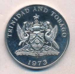 Тринидад и Тобаго 1 доллар 1973 год